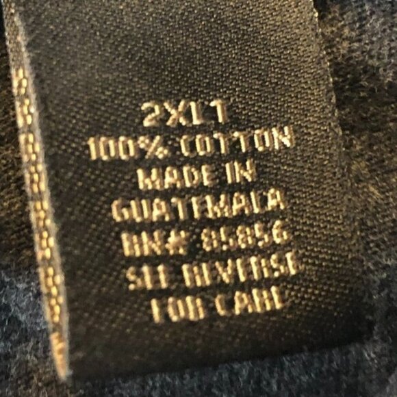 Guide Series Mens Long-Sleeve T-Shirt Size 2XLT Gray Pullover Classic Casual - Picture 5 of 7